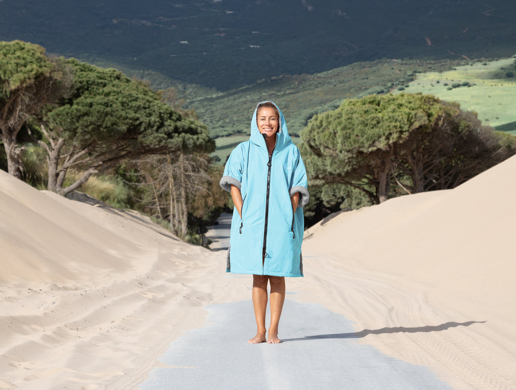Swell Shell Changing Robe - Blue